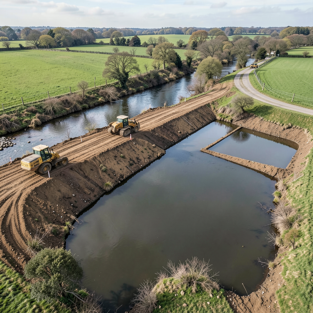 River Evenlode re-naturalisation plan submitted to protect Langley Mill from flooding